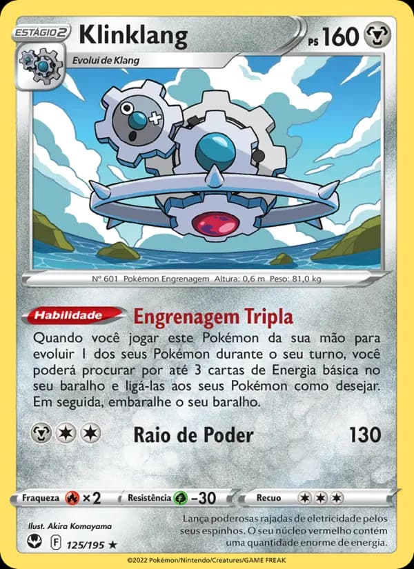 Klinklang, carta 125 de Tempestade Prateada