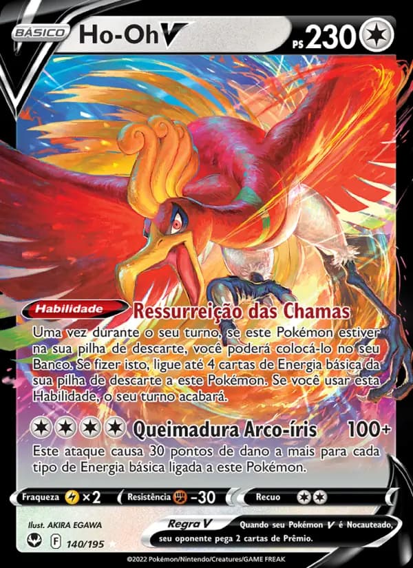 Ho-Oh V, carta 140 de Tempestade Prateada