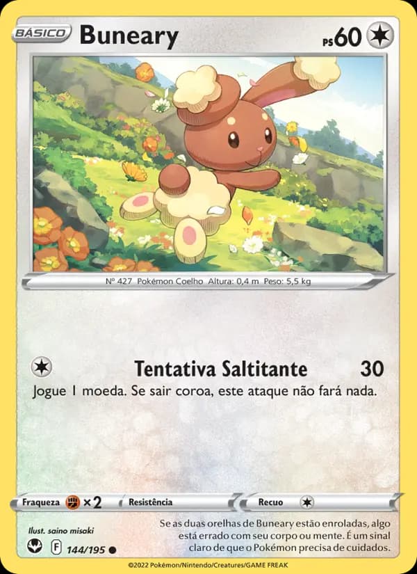Buneary, carta 144 de Tempestade Prateada