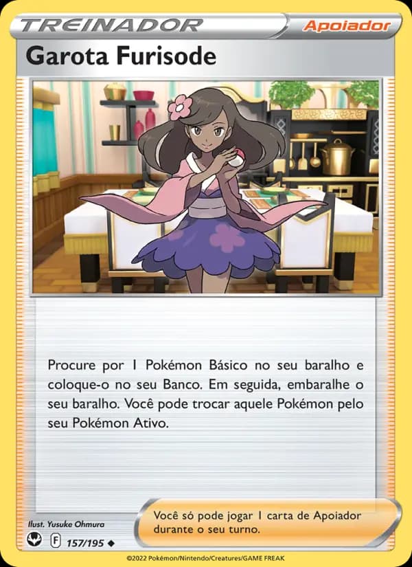 Garota Furisode, carta 157 de Tempestade Prateada