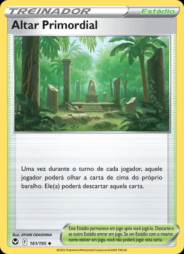 Altar Primordial, carta 161 de Tempestade Prateada