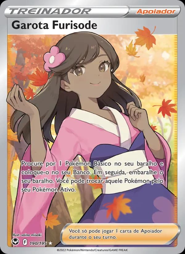 Garota Furisode, carta 190 de Tempestade Prateada