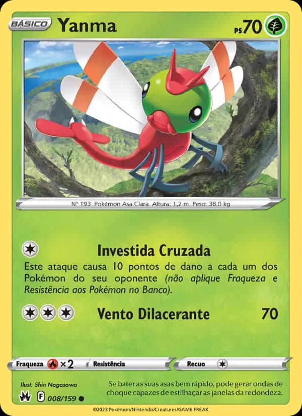 Yanma, carta 008 de Realeza Absoluta