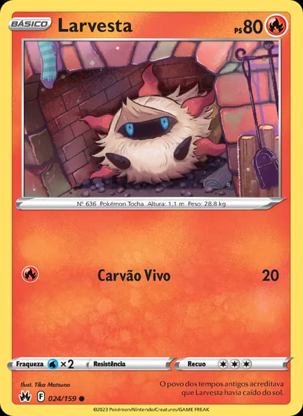 Larvesta, carta 024 de Realeza Absoluta