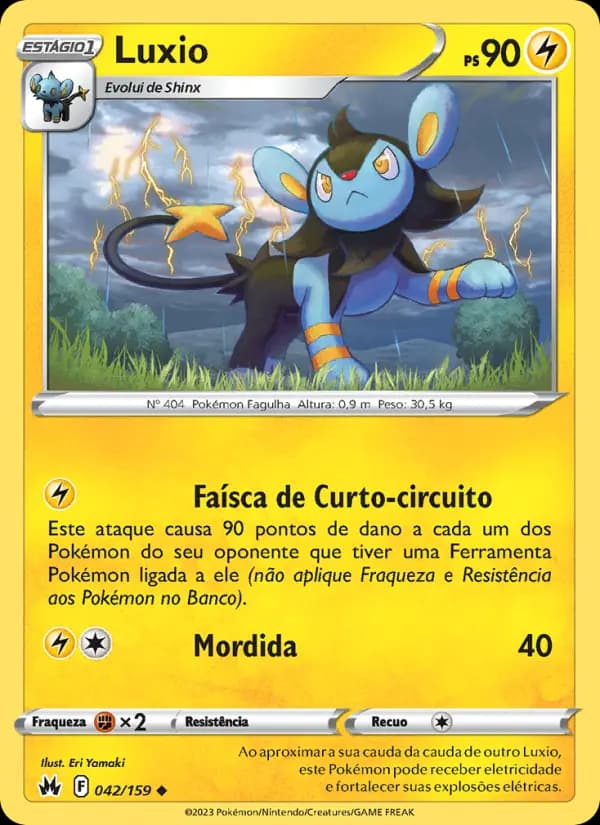 Luxio, carta 042 de Realeza Absoluta