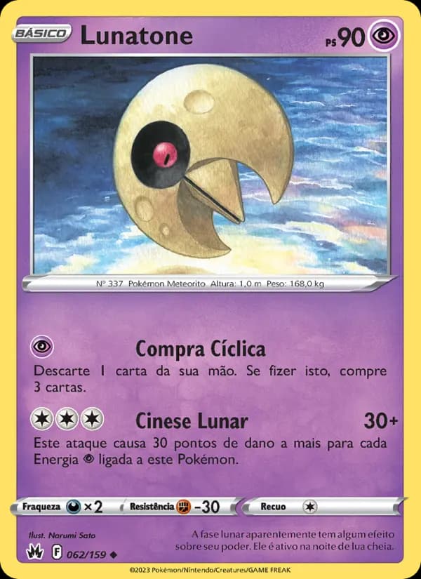 Lunatone, carta 062 de Realeza Absoluta