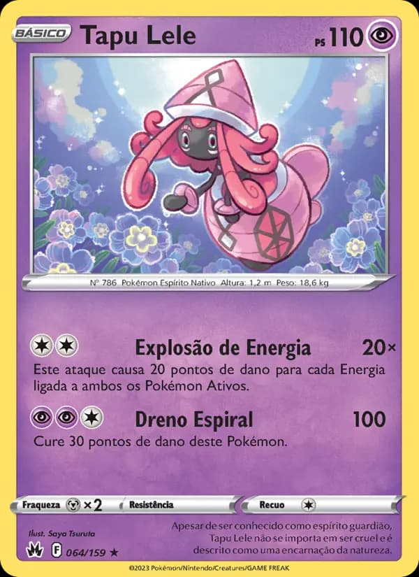 Tapu Lele, carta 064 de Realeza Absoluta