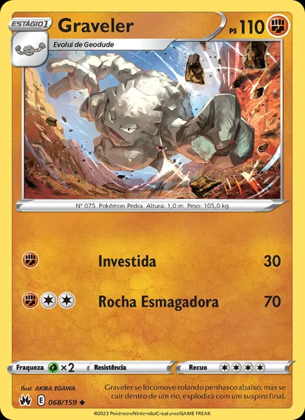 Graveler, carta 068 de Realeza Absoluta