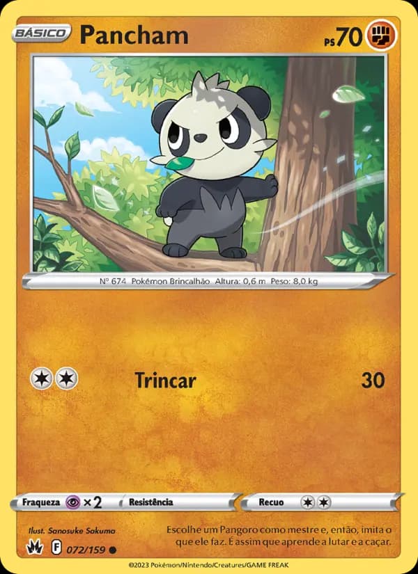 Pancham, carta 072 de Realeza Absoluta