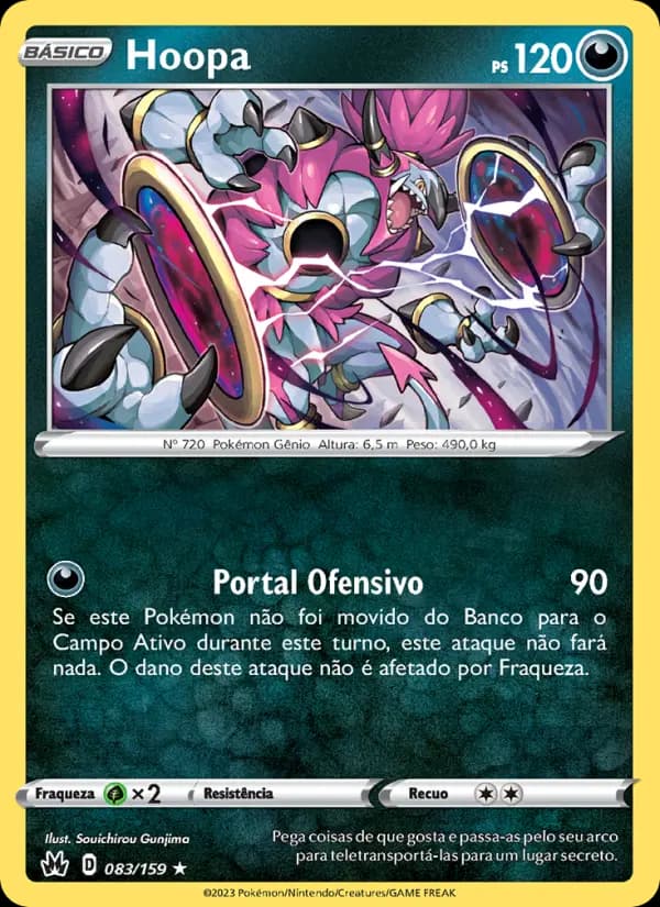 Hoopa, carta 083 de Realeza Absoluta