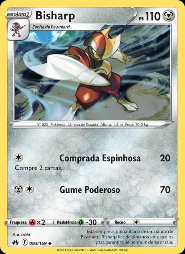 Bisharp, carta 093 de Realeza Absoluta