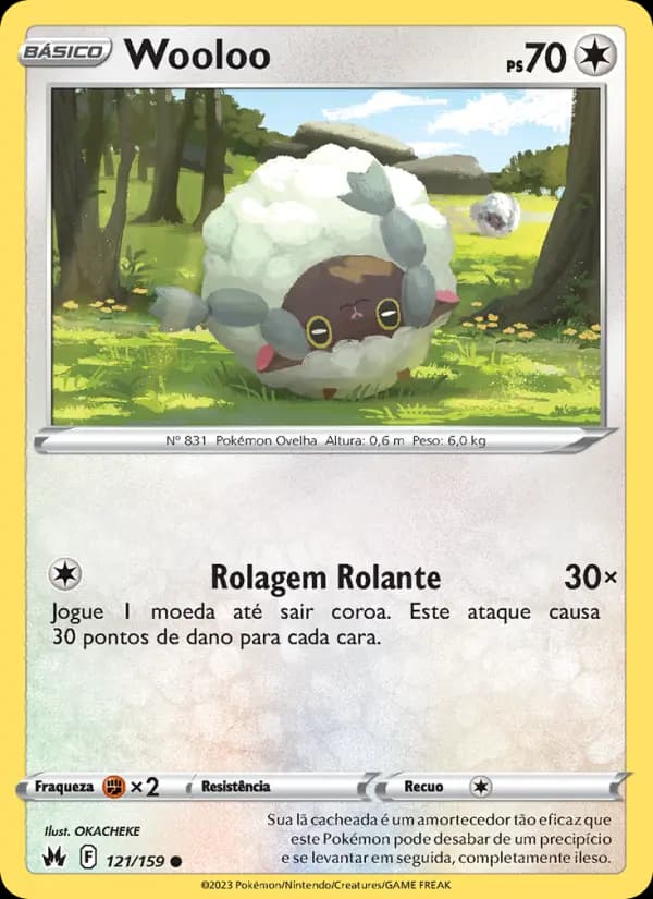 Wooloo, carta 121 de Realeza Absoluta