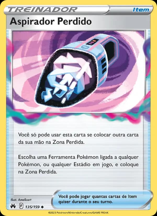 Aspirador Perdido, carta 135 de Realeza Absoluta
