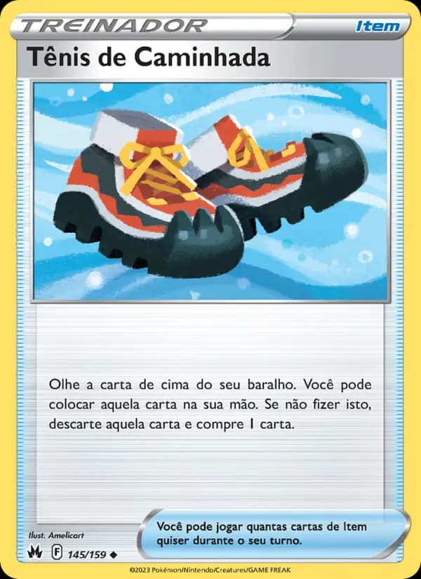 Tênis de Caminhada, carta 145 de Realeza Absoluta