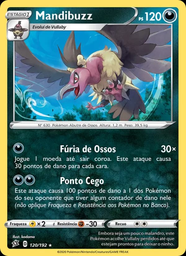 Mandibuzz, carta 120 de Rixa Rebelde