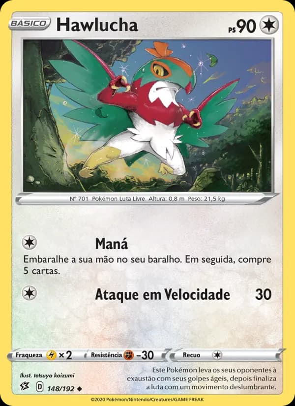 Hawlucha, carta 148 de Rixa Rebelde
