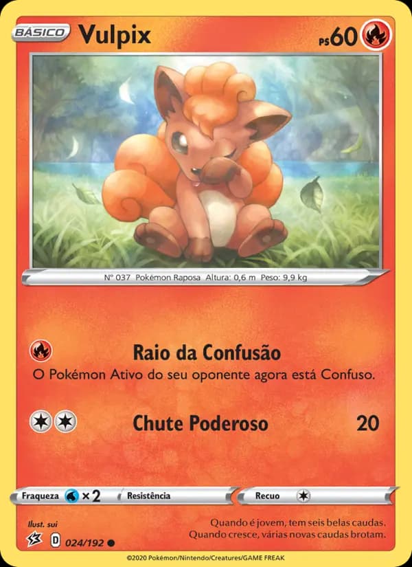 Vulpix, carta 24 de Rixa Rebelde