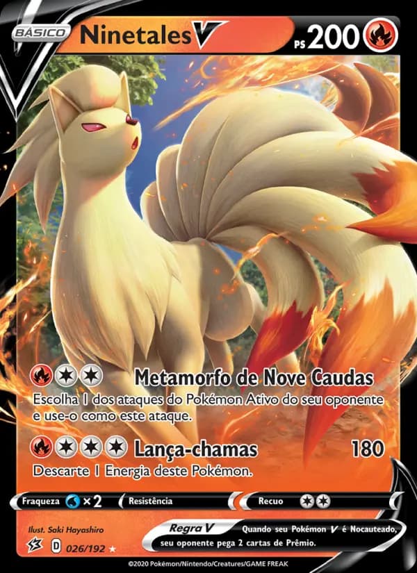 Ninetales V, carta 26 de Rixa Rebelde