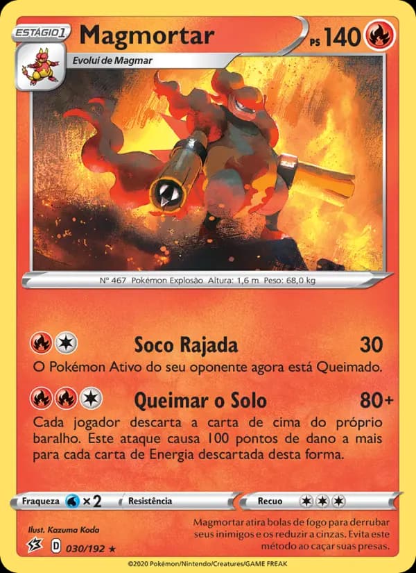 Magmortar, carta 30 de Rixa Rebelde