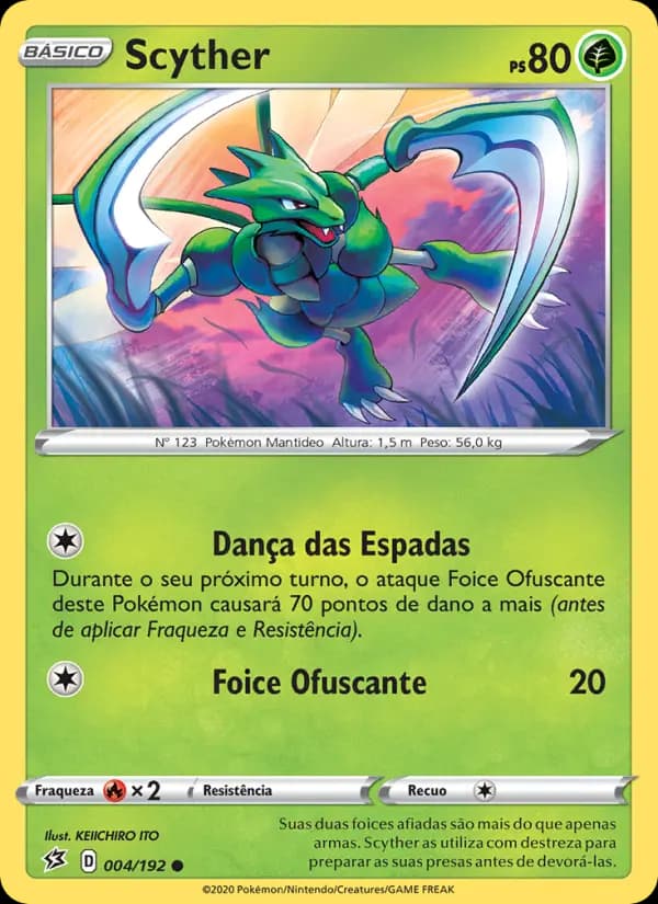Scyther, carta 4 de Rixa Rebelde
