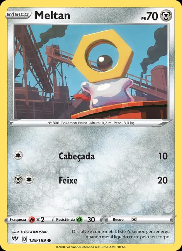 Meltan, carta 129 de Escuridão Incandescente