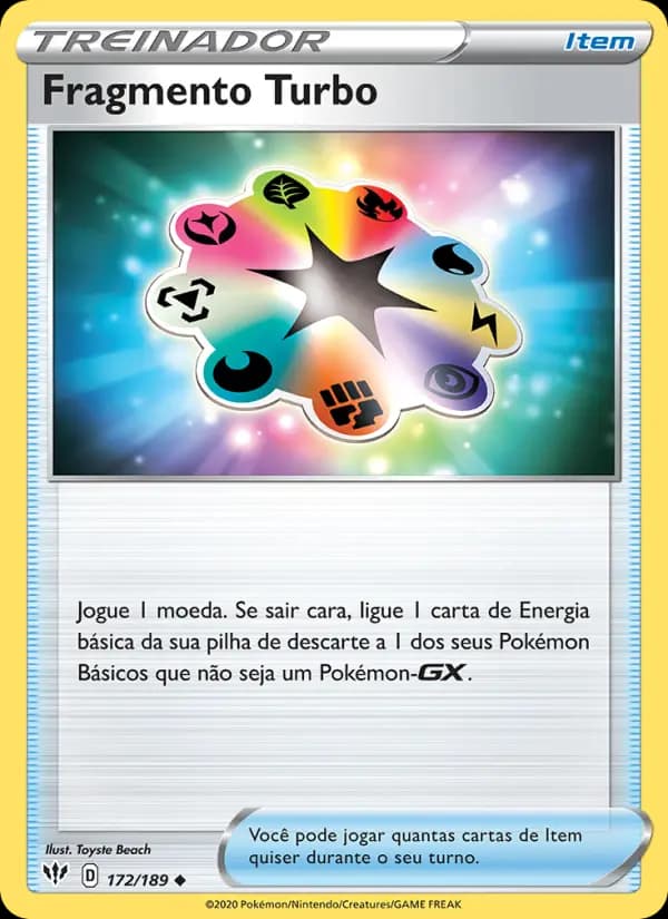 Fragmento Turbo, carta 172 de Escuridão Incandescente