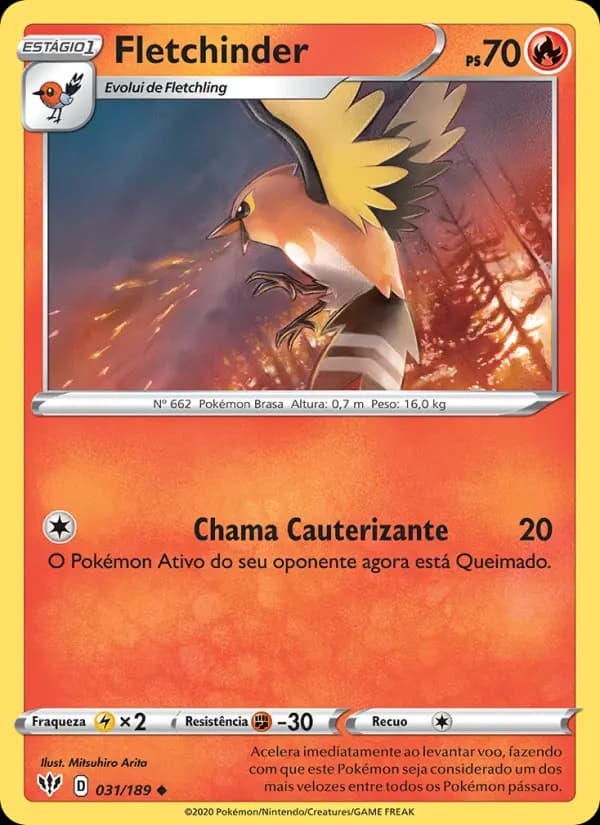 Fletchinder, carta 31 de Escuridão Incandescente