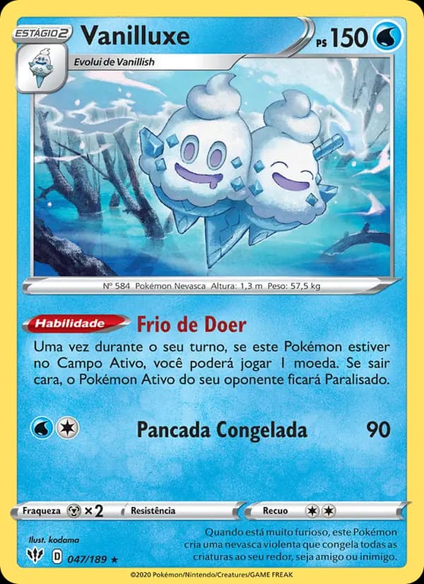Vanilluxe, carta 47 de Escuridão Incandescente