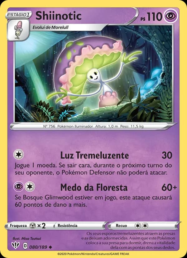 Shiinotic, carta 80 de Escuridão Incandescente