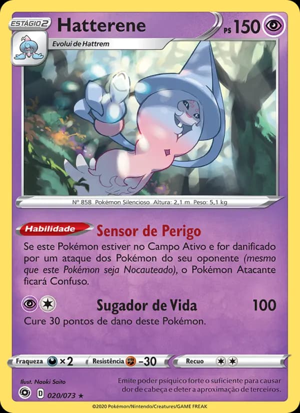 Hatterene, carta 20 de Caminho do Campeão