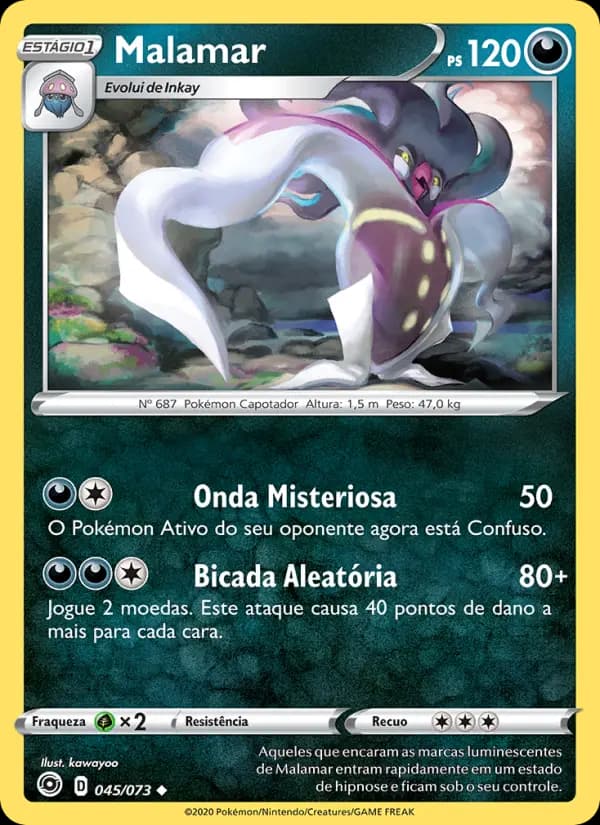 Malamar, carta 45 de Caminho do Campeão