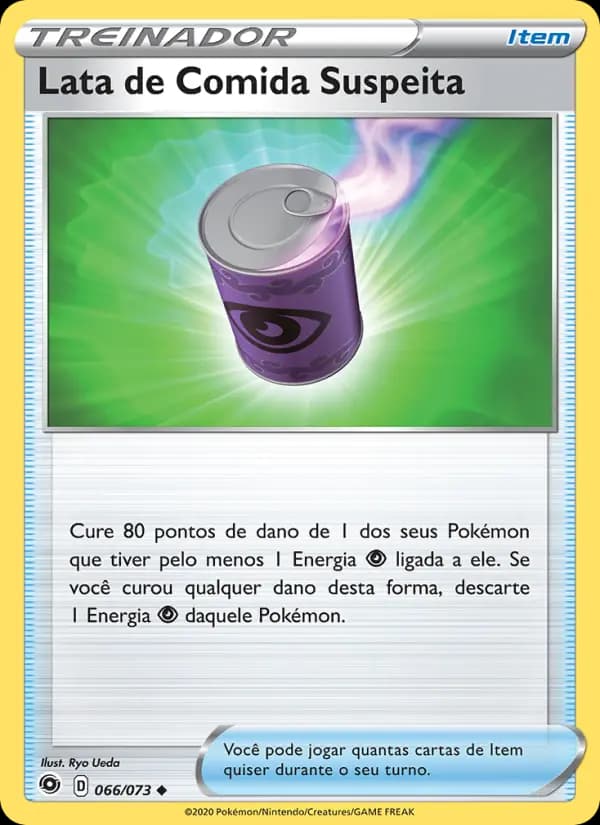Lata de Comida Suspeita, carta 66 de Caminho do Campeão