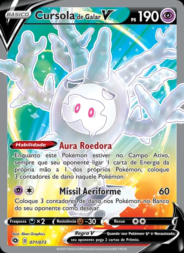 Cursola de Galar V, carta 71 de Caminho do Campeão