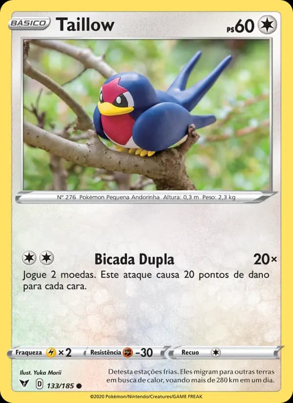 Taillow, carta 133 de Voltagem Vívida