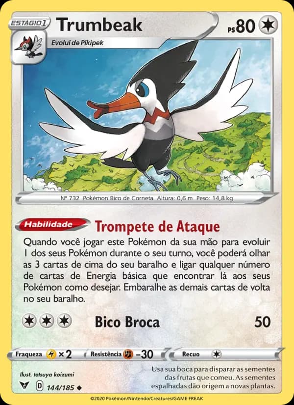 Trumbeak, carta 144 de Voltagem Vívida