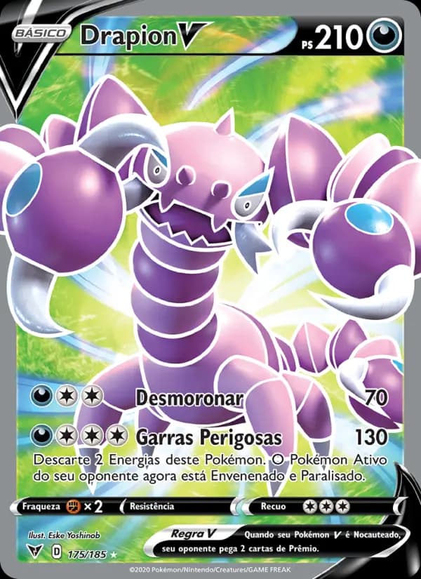 Drapion V, carta 175 de Voltagem Vívida