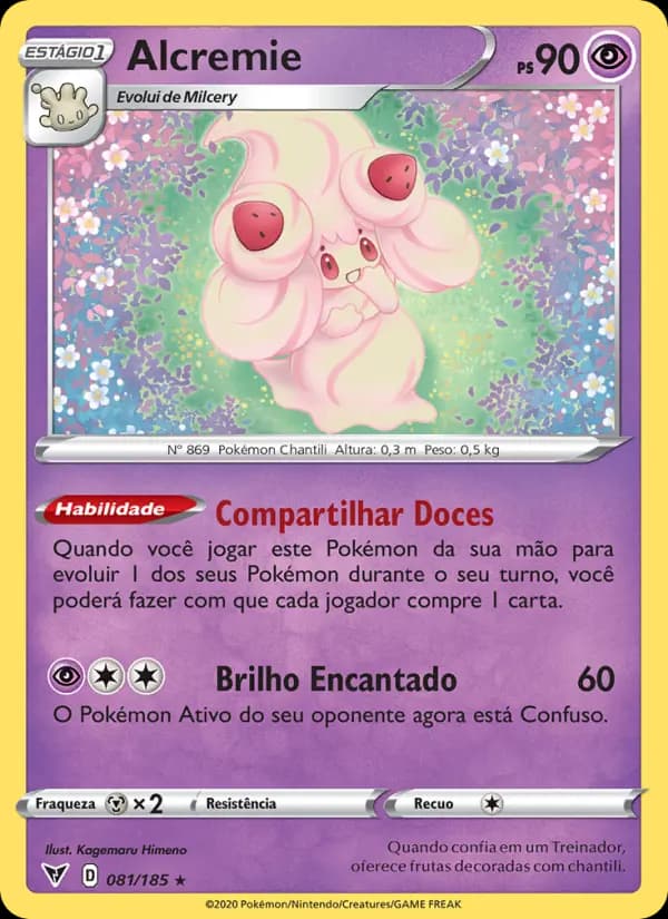 Alcremie, carta 81 de Voltagem Vívida