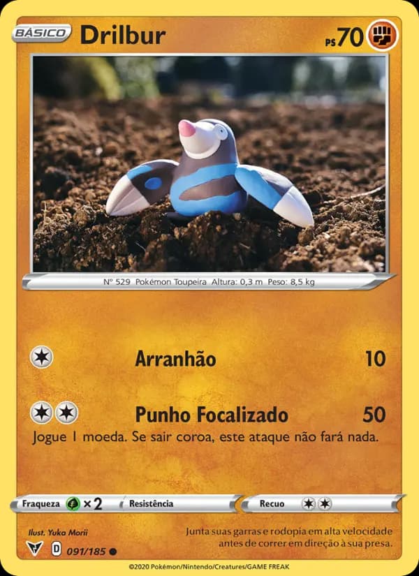 Drilbur, carta 91 de Voltagem Vívida