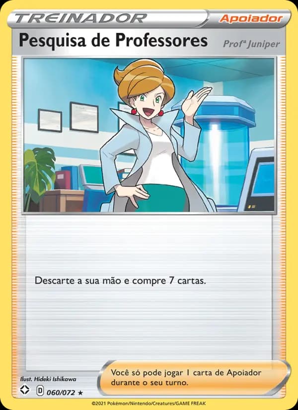 Pesquisa de Professores, carta 60 de Destinos Brilhantes 