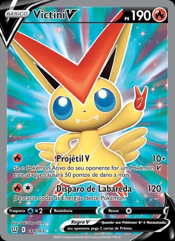 Victini V, carta 144 de Estilos de Batalha