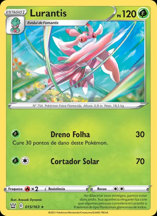 Lurantis, carta 15 de Estilos de Batalha