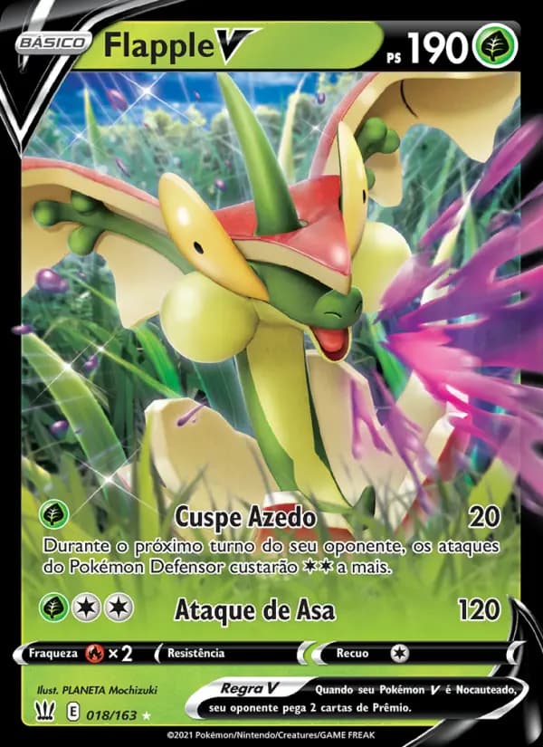 Flapple V, carta 18 de Estilos de Batalha