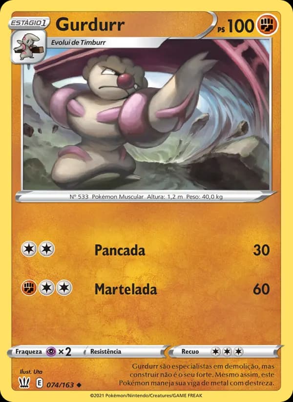 Gurdurr, carta 74 de Estilos de Batalha