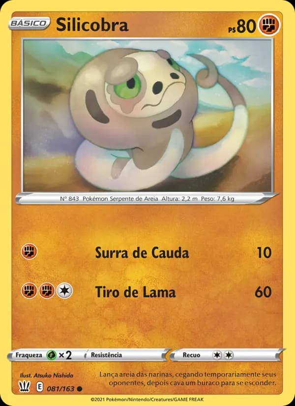 Silicobra, carta 81 de Estilos de Batalha