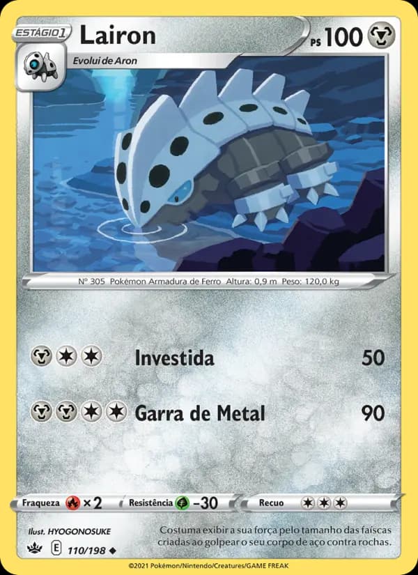 Lairon, carta 110 de Reinado Arrepiante