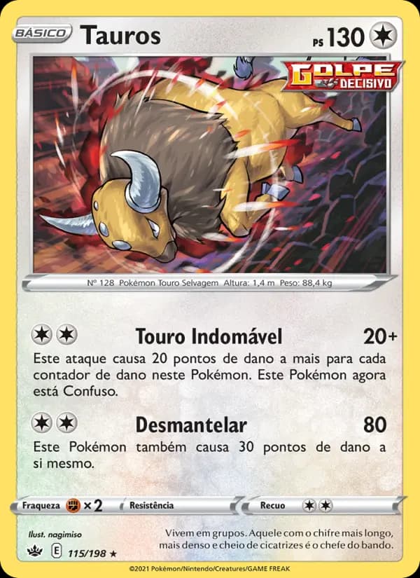 Tauros, carta 115 de Reinado Arrepiante