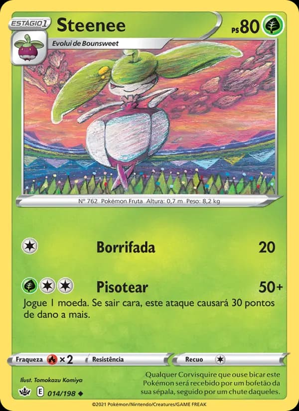 Steenee, carta 14 de Reinado Arrepiante