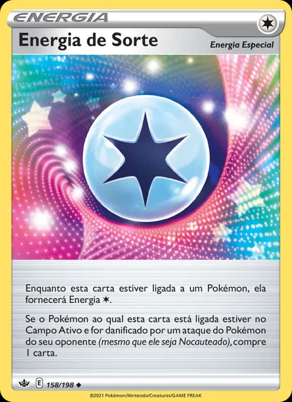 Energia de Sorte, carta 158 de Reinado Arrepiante