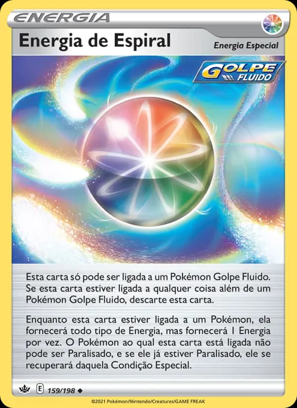 Energia de Espiral, carta 159 de Reinado Arrepiante