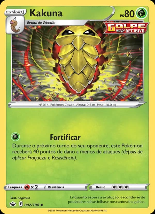 Kakuna, carta 2 de Reinado Arrepiante